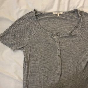 Copper key striped t-shirt